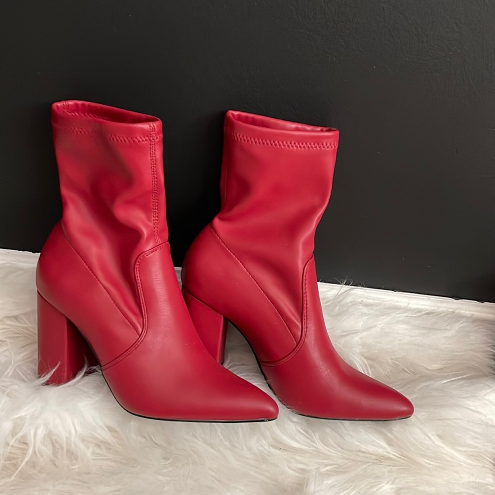 Red boots